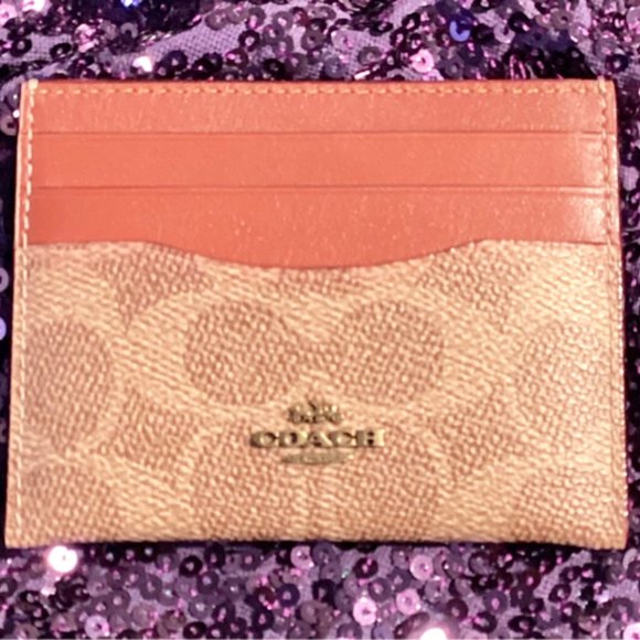 Coach Handbags - COACH SLIM CARD WALLET
